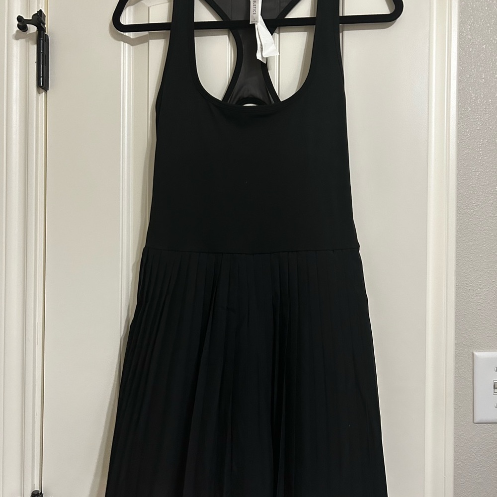 Fabletics Black Mesh Detail Top